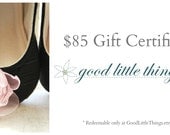 Gift Certificate For Custom Designed Shoes