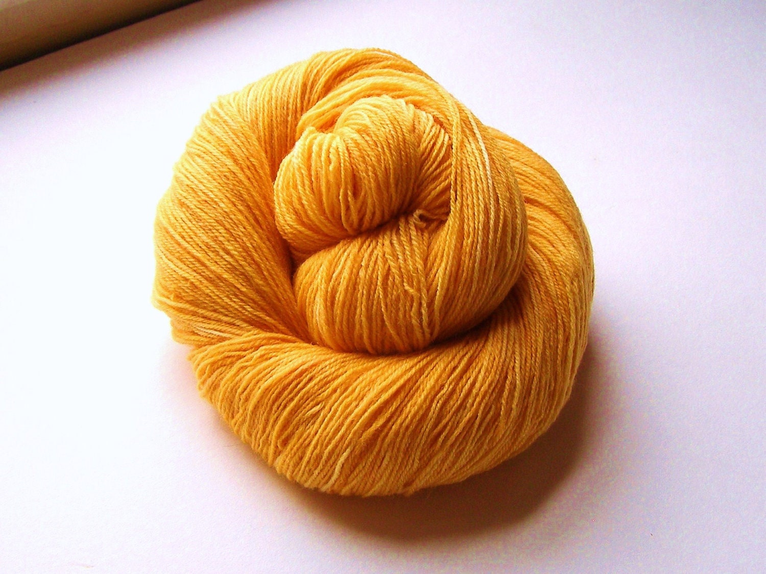 snapdragon light fingering - yellow