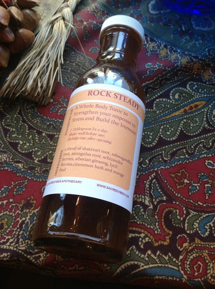 Rock Steady Tonic - A whole Body Tonic to Strengthen for Stress and Immune