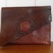 Recycled Simple Leather Wallet Card Holder Clutch