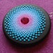 orchid kaliedescope pendant - reserved
