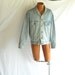 Vintage Jacket Levi's Denim Jean Jacket Men's Coat 1980s Blue Jean Coat