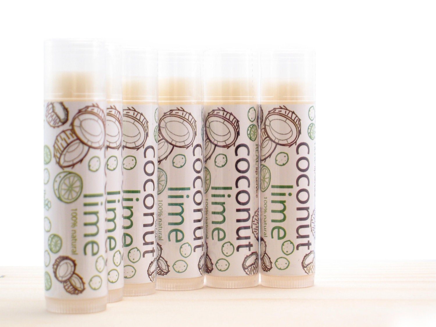 Coconut Lime All Natural Lip Balm