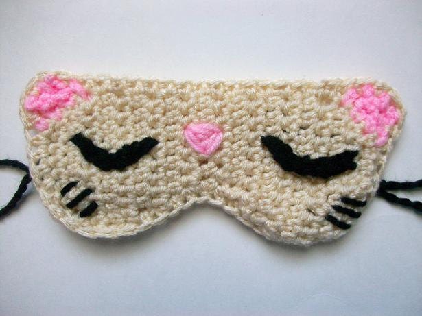 Custom Kitty Cat Sleep Mask