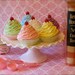 Fake Cupcakes Standard Size Cupcake your choice 6 "Marie Antoinette Let Them Eat Cake Collection" Fab Photo Props Home/Bakery/Birthday Decor