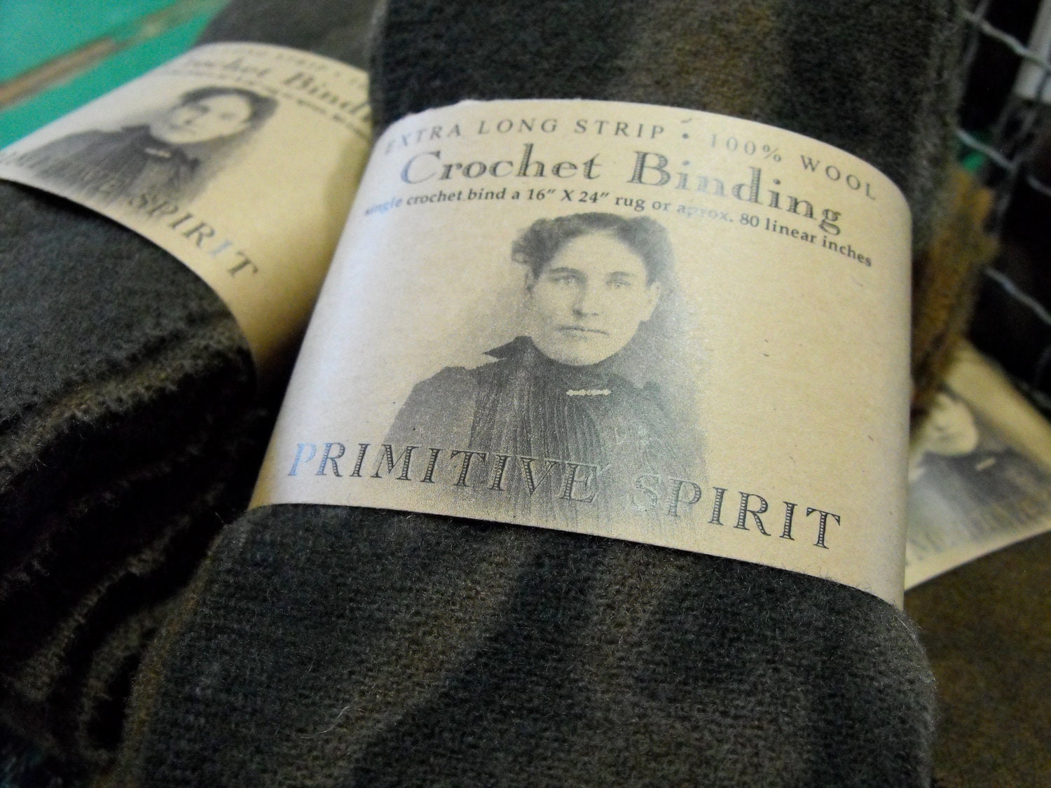 Grey Brown - Crochet Binding Wool