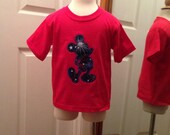 Mickey Youth Silhouette July 4th Shirt