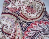 Equestrian, Self Tie Stock Tie, Two Fold, Fox Hunting, Riding Stock,  Paisley Pattern, Riding Attire.