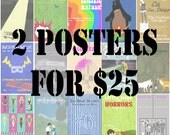 2 Original Movie Posters for 25 Dollars