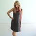 Neon Sport Vintage Early 90s Black Faded T Shirt Shift Dress - SMALL MEDIUM S M