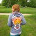 MADE TO ORDER Custom Grateful Dead Hoodie Tshirt Cut Out Applique Hooded Sweatshirt By MountainGirlClothing