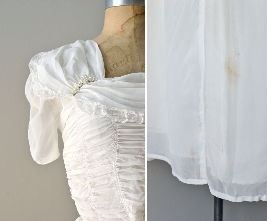 1930s dress / 30s wedding dress / Much Ado dress