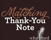 Matching Thank-you Note to ANY design in my shop Il_170x135