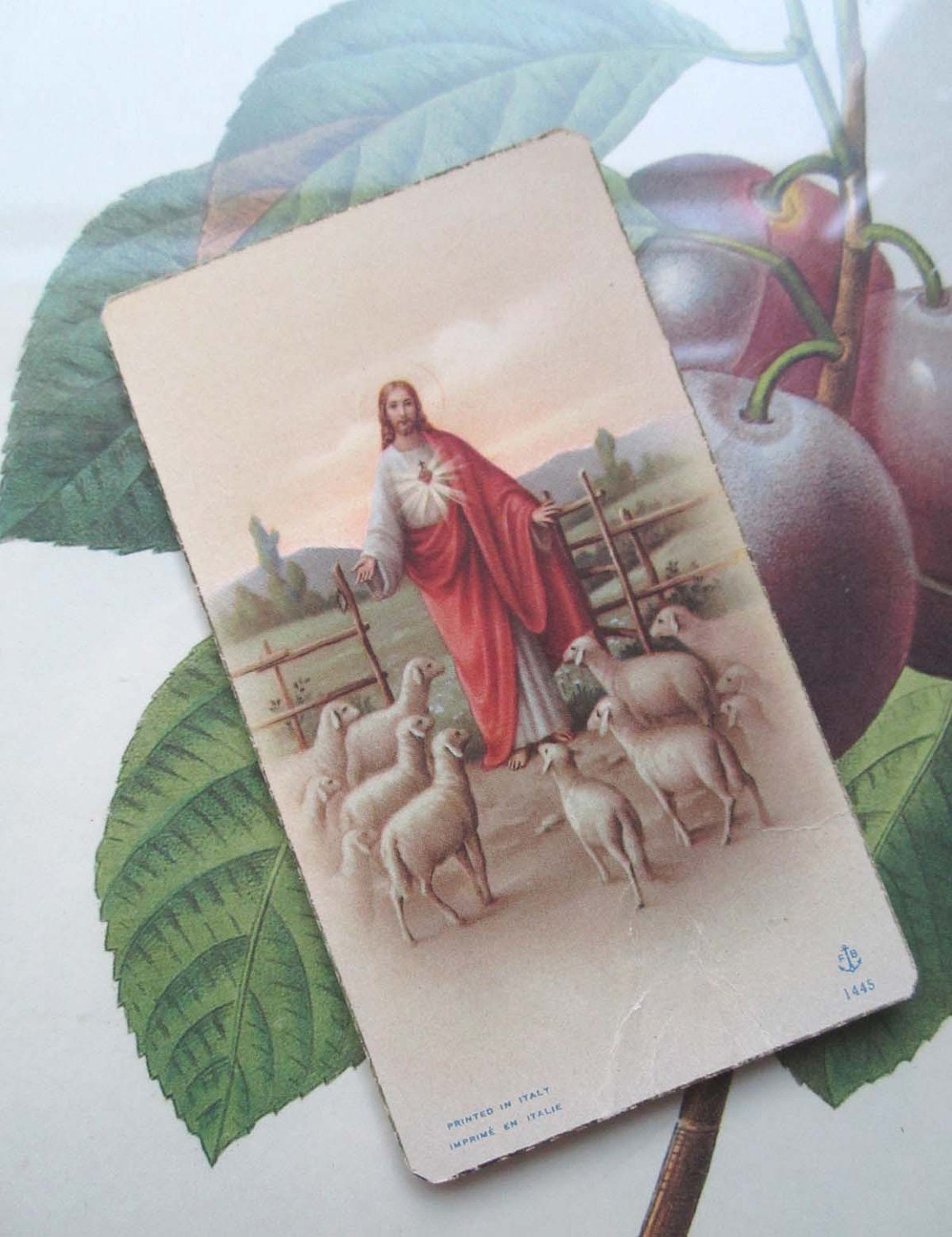 Vintage Jesus Card Italy