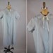 vintage 1950s house dress lingerie robe XXL