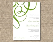 Olivia Printable Wedding Invitation Suite