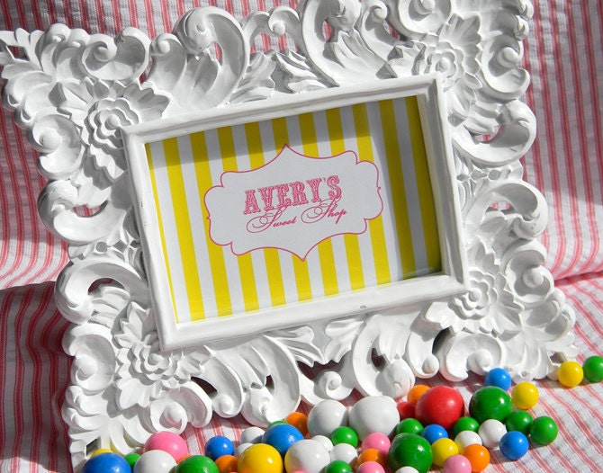 Printable Sign - You Design, Kids Party