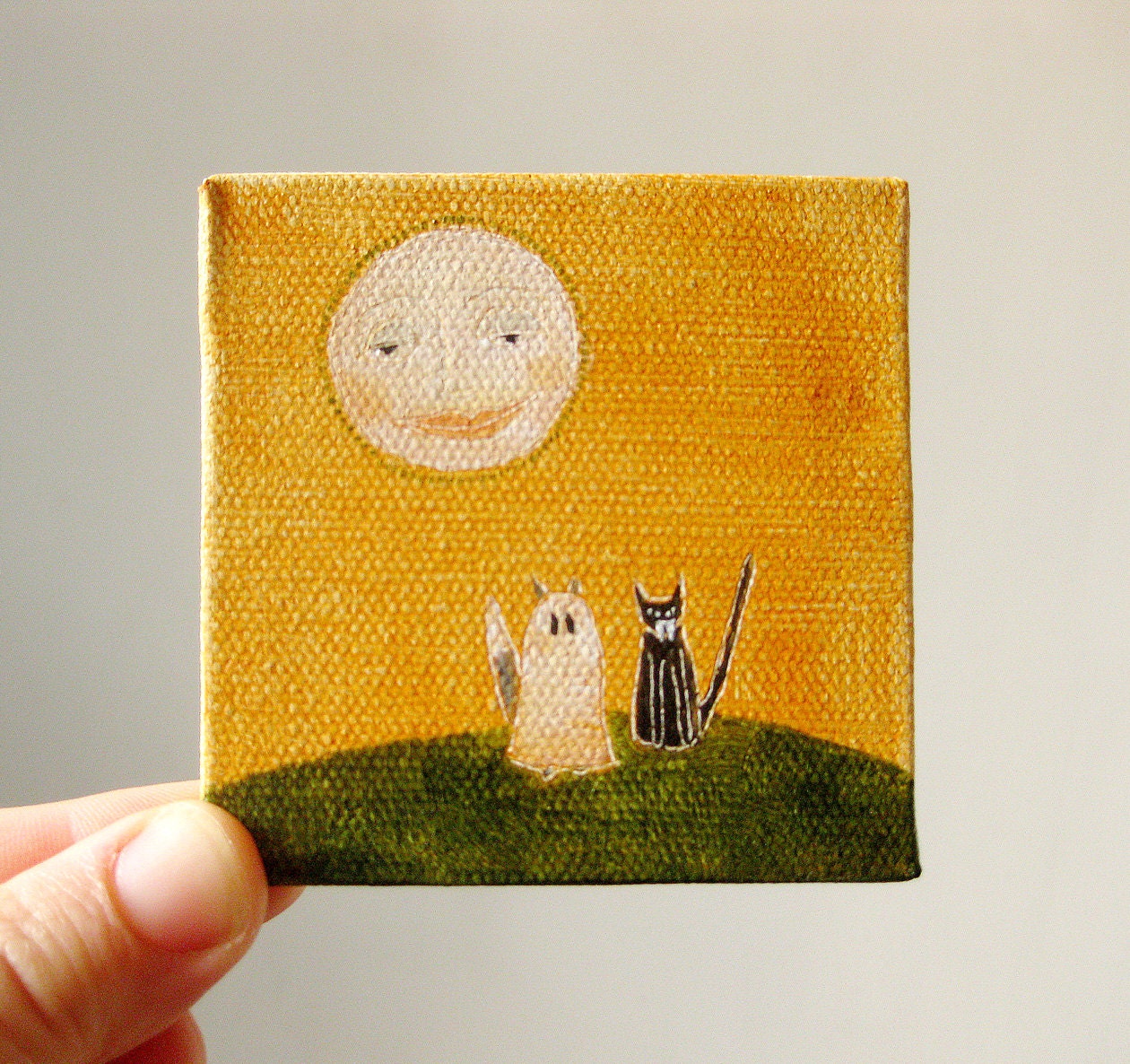 trick or treat 3 / original painting on canvas