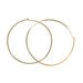 Hammered Gold Hoops