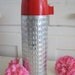 Vintage Aluminum Thermos - Diamond Plate Style - So Kitschy Retro - Chraming Vase or Flag Holder - Or for everyday Use
