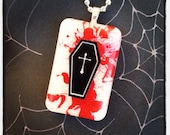 Bloody Coffin Necklace