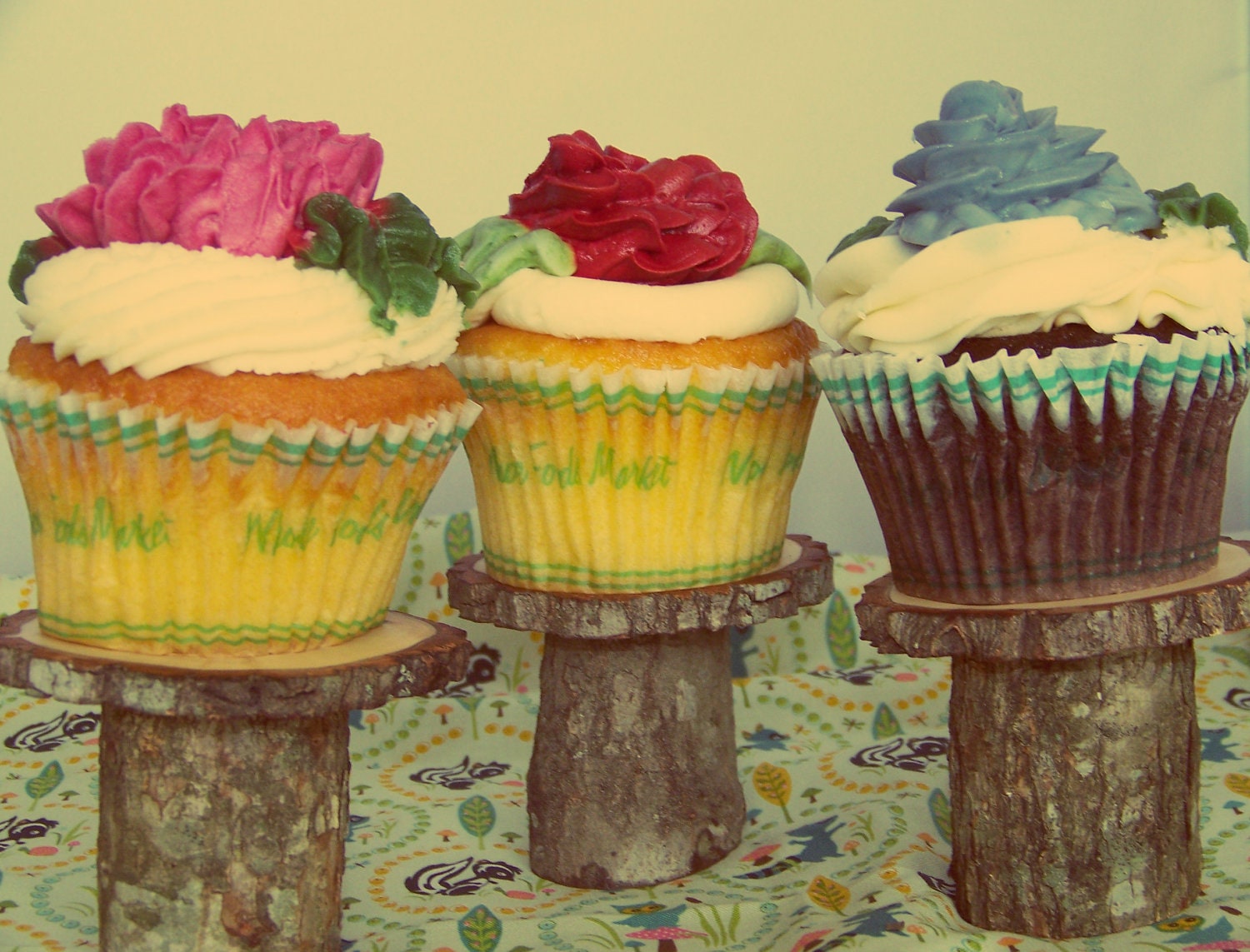 Woodland Party Cupcake Stands