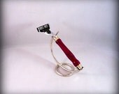 Majestic Mach 3 Razor with Purple Sugilite Tru-Stone Hand Crafted Handle