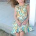 Toddler Dress Fall Flowers Size 1T 2T 3T 4T 5T 6 6x