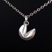 Fortune Cookie Necklace