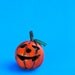 Teeny Jack O Lantern - One of a Kind - Pumpkin Head - Halloween - Dollhouse