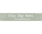 Etsy Banners -  Ornamental I06 -  Website Header Banner