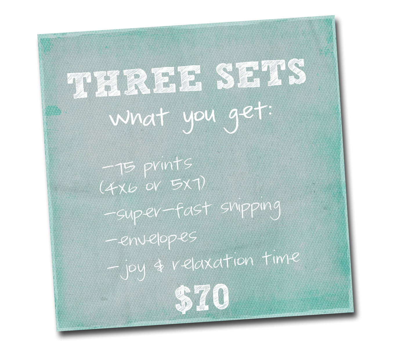 THREE SETS