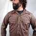 Vintage Lee Brown Western Pearl Snap Shirt