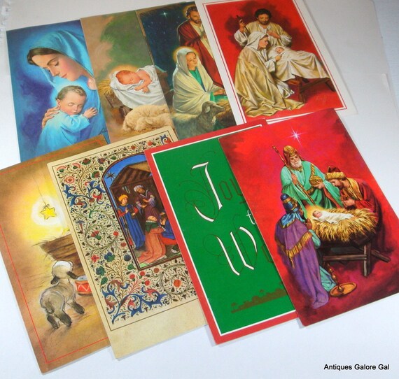 Religious Christmas Cards National Shrine of St. by VintageTinsel
