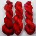 Reserved for Sheila AK47-Red Red Roses 500 meters laceweight silk
