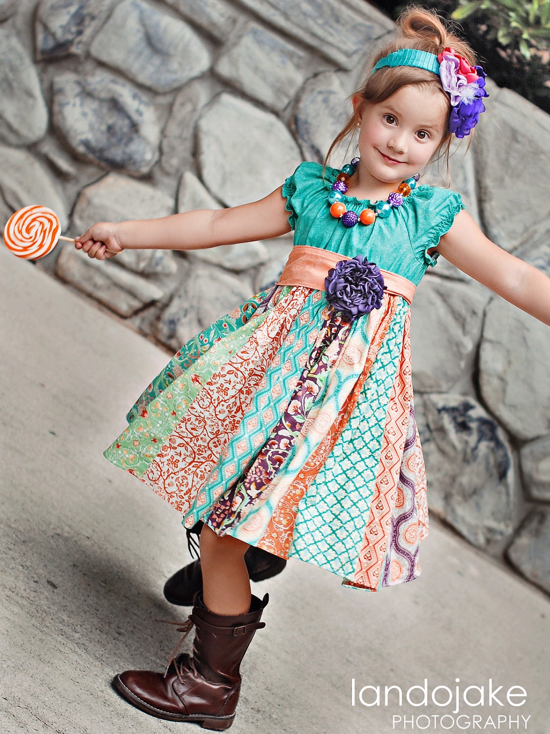 The Wysteria dress by Corinna Couture Fall 2012