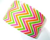 One Roll of Neon ZigZag Duct Tape