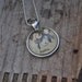 Vintage Dictionary Word Necklace Pendant APPLE