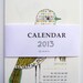 2013 Calendar - wall calendar 2013
