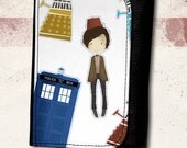 big leather wallet Doctor Who and the Daleks