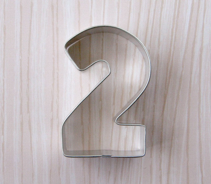 Number 2 Cookie Cutter Il_570xn