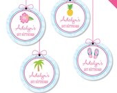 Luau theme party - Personalized DIY printable party circles Il_170x135