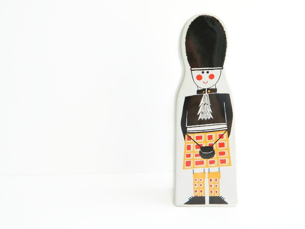 Carltonware Scots Guard Money Box Bank