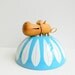 Zoo Line Danish Modern Wood Hippo 1959