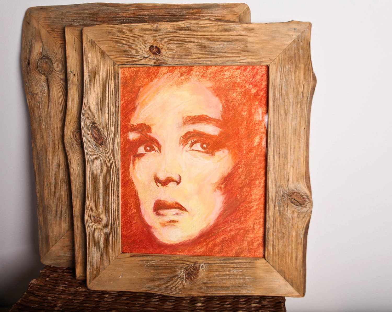 Reclaimed Farm Wood Artwork or Photo Frame 11x14