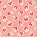 VINTAGE MODERN Moda quilt fabric Bonnie & Camille red pink floral 1 yard 55044-14
