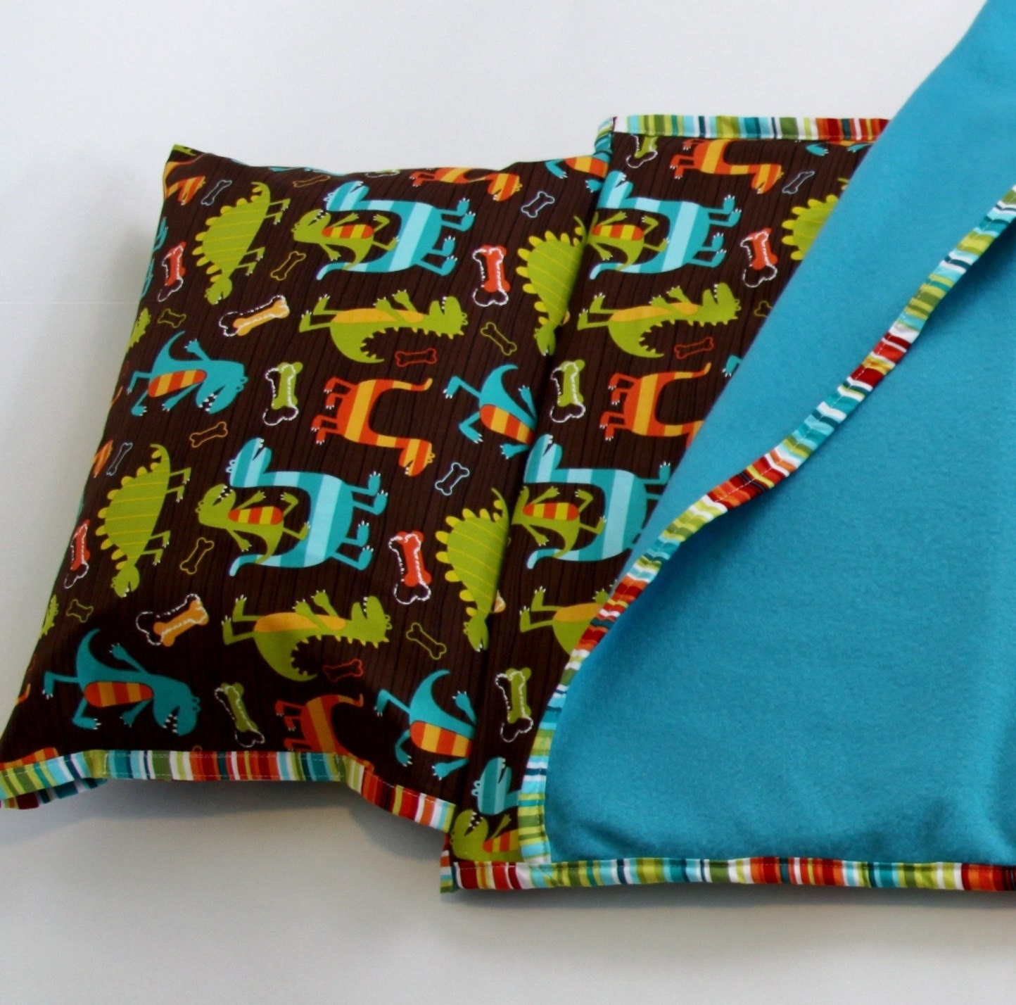 Pick a Print - Nap Mat Cover with Blanket, Pillowcase, Handle and Strap - Kindermat Cover