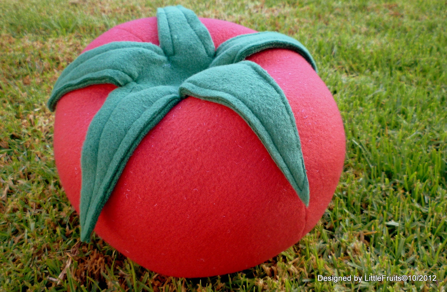 XXL Tomato Plushy - Huggable Super Sized Tomato. Made to order