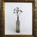 Beautiful Rustic Bouquet of 11 Grey Metal Flowers