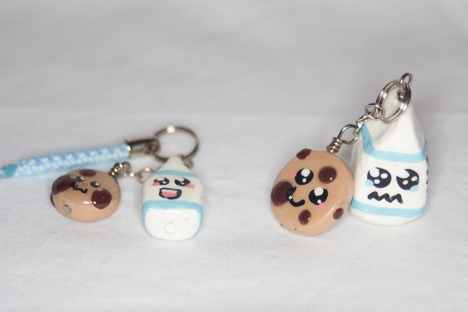 Kawaii Cute Milk and Cookies Charm
